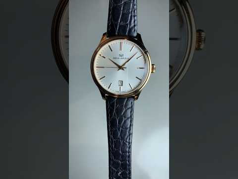 Sea-Gull Watch. Ref. 118.12.1061. Bezel 18K Gold 海鸥表  圈口18K金