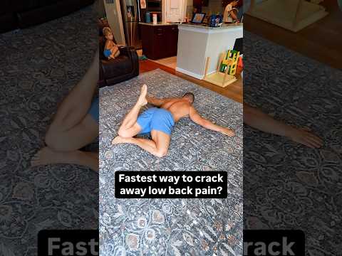 Fastest Way to Crack Your Back!