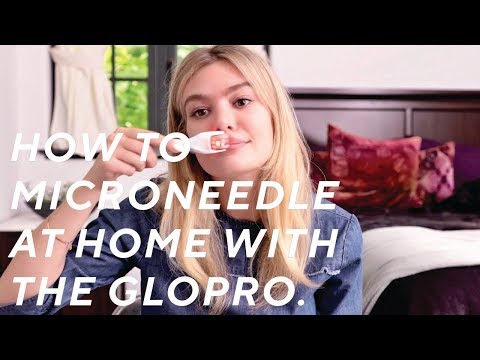 How to Microneedle at Home with the GloPRO | The Sloane Series