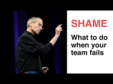 Shame and blame in entrepreneurship. How to channel your rage before you destroy your team.