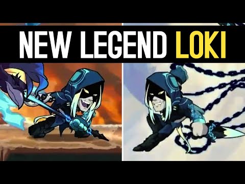 New Brawlhalla Legend Loki - First Look