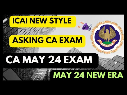 |ICAI New Era Or Stuff For ICAI CA May Examination 24| CA Inter & Final Must Know Before |