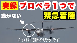 大阪伊丹空港で撮影された実際の映像です。飛行機の片方のエンジンが動かなくなり、もう一方のエンジンのみで着陸を試みる「緊張の瞬間」を滑走路のすぐ近くで撮影しました。着陸までノーカットでご覧いただきます。