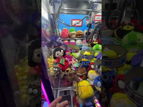 Tickets For A Sprunki Plush 😮 #shorts #clawmachine #arcade #fnaf #sprunki