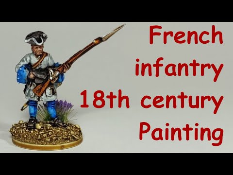 How to Paint 18th Century French Infantry 1/72: Step-by-Step Guide. Розфарбовую Французьку піхоту