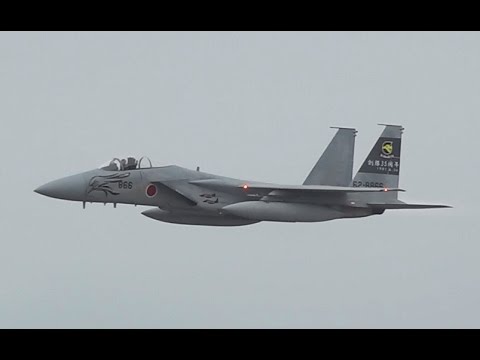 小松基地航空祭2016 306飛行隊 ベイパー祭り F-15J機動飛行