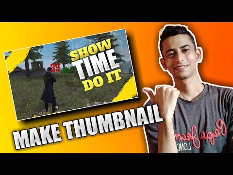 How To Make Free Fire Thumbnail On Android | Free Fire Thumbnail Tutorial