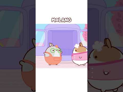 Molang - Deliver The Christmas Gifts #shorts #cute #molang #memes #youtubeshorts #molang