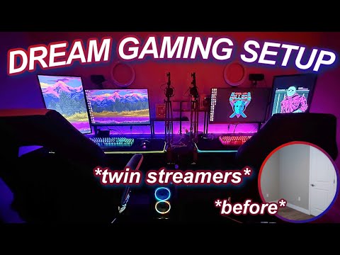 GAMING SETUP TOUR! *Duo Twin Streamers*