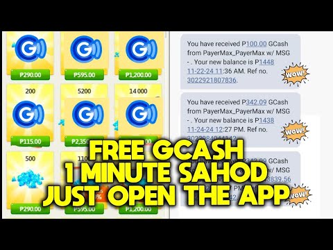 1 MINUTE SAHOD SA GCASH | FREE ₱1000 CASH-OUT | JUST OPEN THE APP | NEW LEGIT APP 2025 | NO INVITE