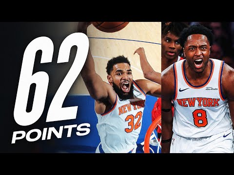 Karl-Anthony Towns & OG Anunoby Combine For 62 PTS Against The Raptors! 🔥 | December 23, 2024