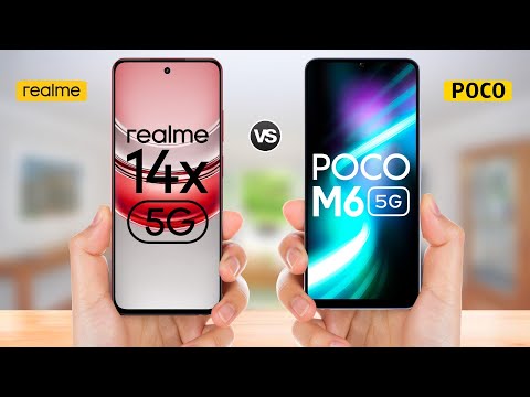 Realme 14x 5g vs Poco M6 5g || Full Comparison