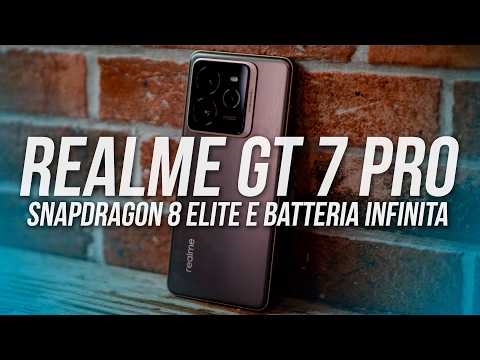 Realme GT 7 Pro: 6500 mAh e SNAPDRAGON 8 ELITE  a meno di 800€.. ha senso? | Recensione