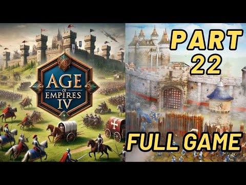 I Conquered France war in AGE of Empires 4 Campaign Mode!