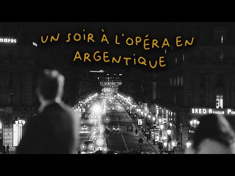 un soir à l'opéra en argentique