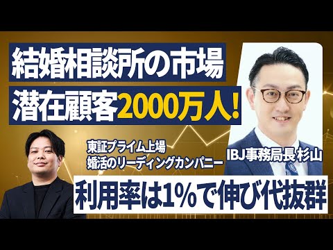 結婚相談所のビジネスモデルと市場規模、今後の動向を徹底解説【IBJコラボ】