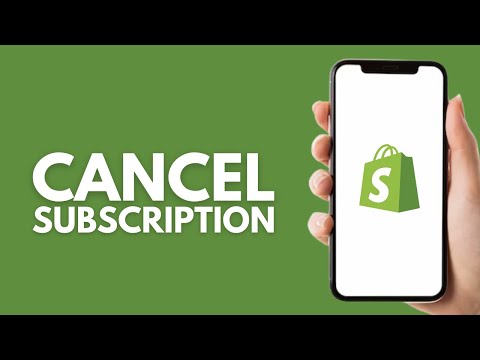 How to Cancel Shopify Subscription on Phone - Step by Step