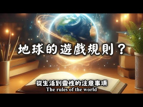 24.為何來到地球？為何出生在那裡？對地球的遊戲規則了解多少？從生活到靈性的注意事項（The rules of the world）