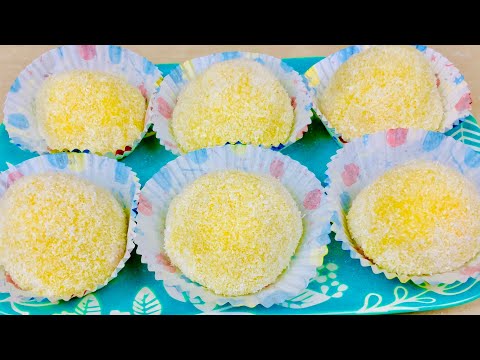 【芒果布丁糯米糍】一款非常适合夏天的甜点！Mango Pudding Mochi