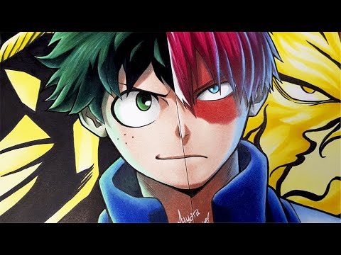 Drawing MIDORIYA | TODOROKI [Boku no Hero Academia]