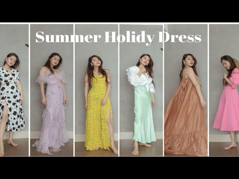 Outfit Ideas｜Summer Holiday Dress ｜夏日度假裙装搭配灵感｜文杏时尚日记