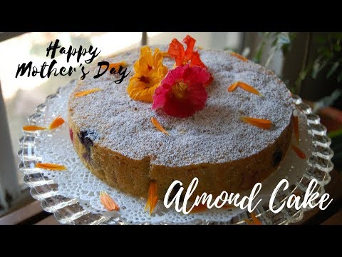 Almond Cake | Berry Almond Cake