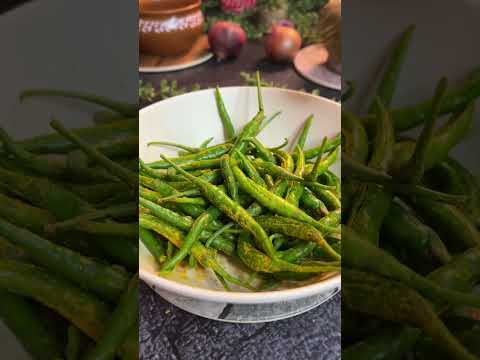 Mirchi Se Ye Bana Kar Dekho | #mirchi #mirchikaachar #mirchiachar #dinnerrecipe #lunchrecipe #food