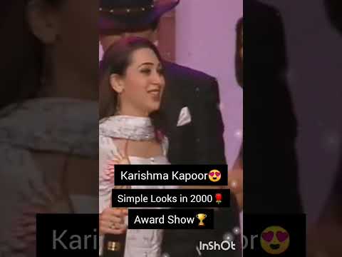 Karishma Kapoor at Award Show 2000 #video #clip #ytshortsvideo #actor♥️