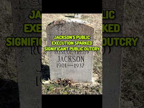 Roscoe 'Red' Jackson: The Final Public Hanging in American History #usa #america #publicexecution