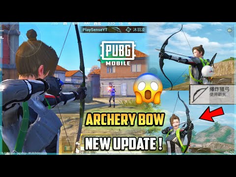 Explosive Hunting Bow - New Update Gameplay | Archery Bow & Arrow in PUBG (Game For Peace) !