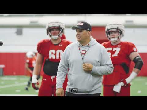 Wisconsin Football: (WI)red with Coach Blazek