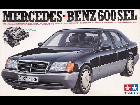 Whats In The Box | Tamiya Mercedes 600SEL