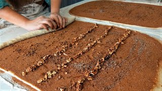 Handmade Walnut Cinnamon Rolls / 手工核桃肉桂捲 - Christmas Dessert(Cinnamon Rolls Making Skills)-台灣美食