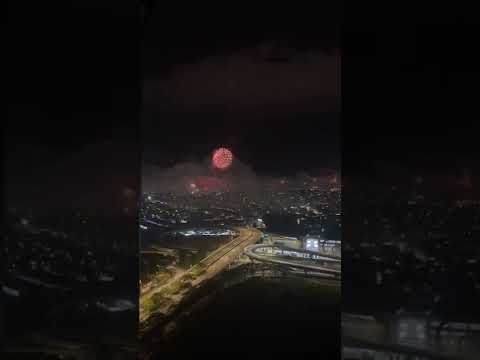 Happy Deepavali Fireworks celebration at Kuala Lumpur Malaysia