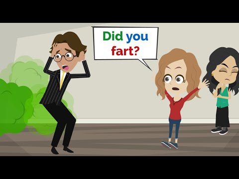 Mr. Nash farts at school | Easy English conversation practice | Nora English