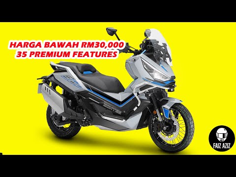 Zontes 368G Maxi Scooter Adventure Sudah Sampai Harga Bawah RM30K Vlog E591