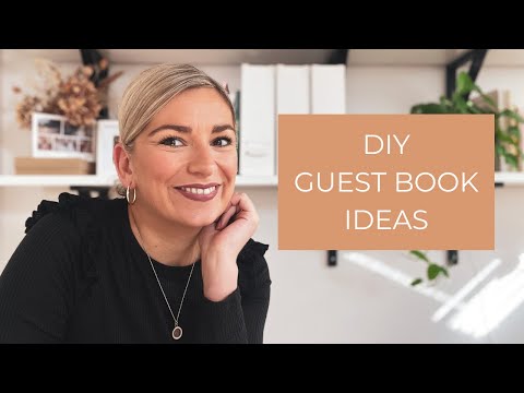 Wedding DIY | Guest Book Ideas