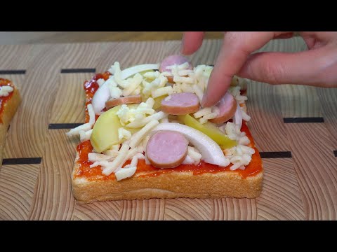 Potato Pizza Toast that Everyone Loves! 🥔🍕