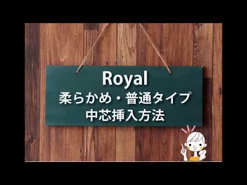 【中芯挿入方法】ネムリエ　ロイヤル　柔らかめ・普通タイプ　【爽快潔リビング】