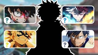 ADIVINA 50 personajes de BOKU NO HERO por sus SILUETAS 💥🦸‍♂️| Quiz de Thior