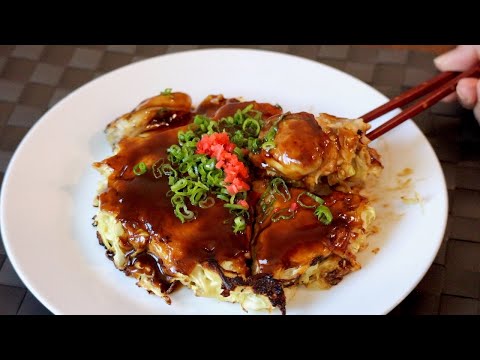 Oyster Okonomiyaki Recipe - Japanese Cooking 101