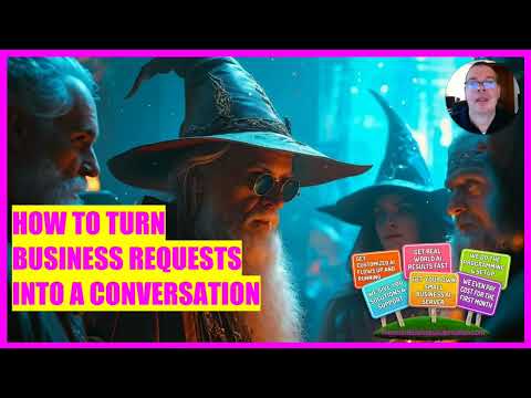 HOW TO TURN AI BUSINESS REQUESTS INTO A CONVERSATION (in 4 min)