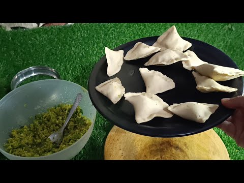 Samosa Recipe😍|मटर,पनीर Samosa|समोसा वो भी बिना मैदा के |How to make samosa|#viralvideo#cma's food 💐