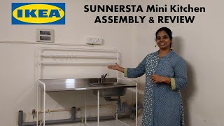 Portable MINI KITCHEN Ikea SUNNERSTA Mini Kitchen | Full Assembly & Review