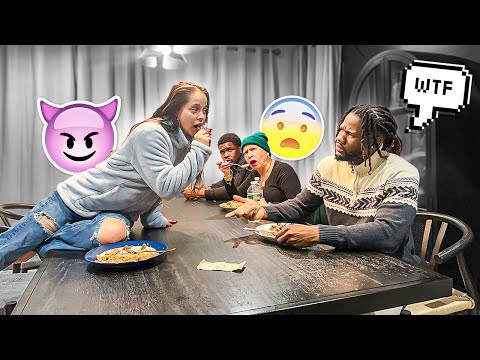 MOANING While I EAT In Front Of My Entire Family - EPIC REACTION !!