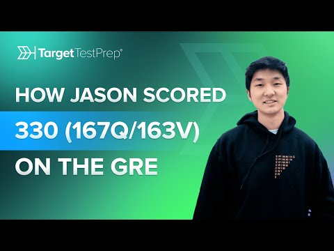 How Jason Scored 330 (167Q/163V) on the GRE with @TargetTestPrepGRE   🏆