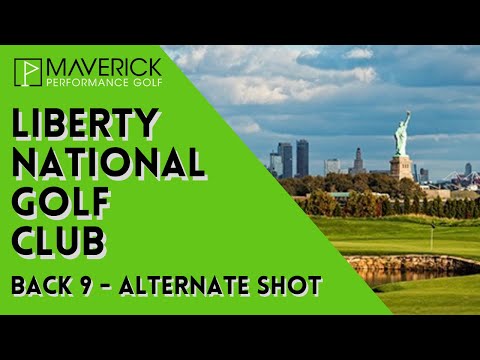 Liberty National Golf Club on Trackman // Back 9