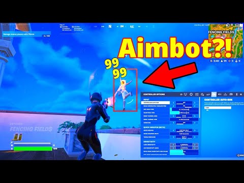 The *BEST* Controller Settings For INSANE AIMBOT + 100% Accuracy 🎯 Fortnite Chapter 5 Season 3