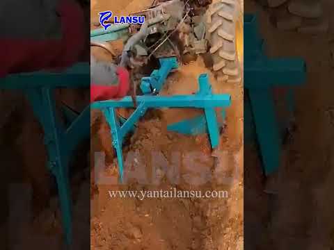 Two wheel tractor with ridging