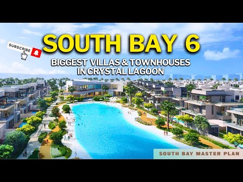 SOUTH BAY 6 - Biggest Sizes in Crystal Lagoon Community Near Al Maktoum Airport in Dubai South